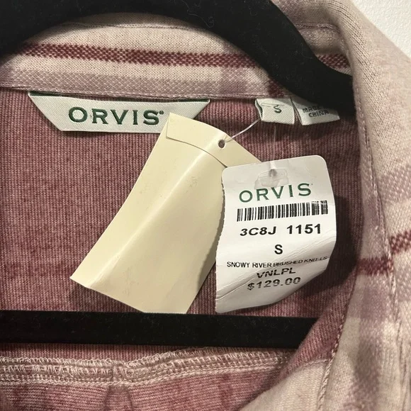 Orvis Women's Plaid Knit Button-Down Shirt - Picture 3 of 6